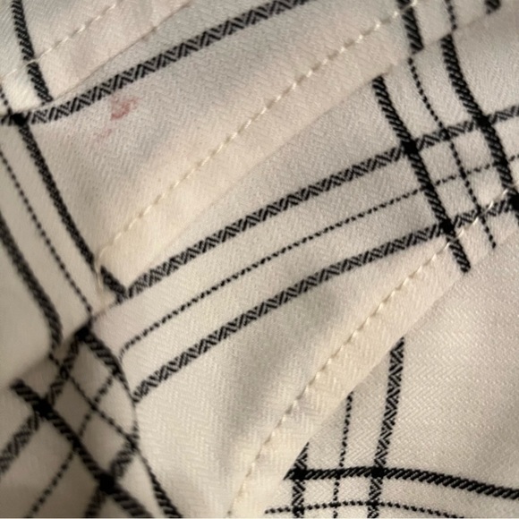 Rebecca Taylor Emery Plaid Jacket in Vanilla Combo Shacket Size Large - Picture 8 of 11